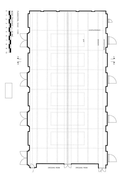 Kanonhallen — Floor plan