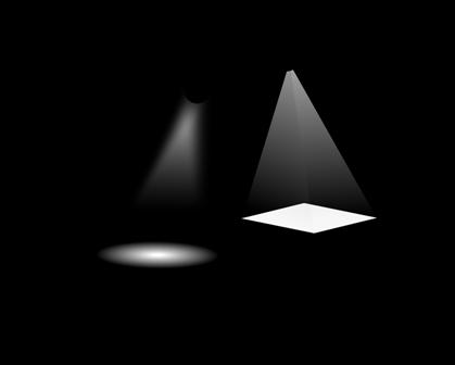Sharp lightroom and diffuse lightroom